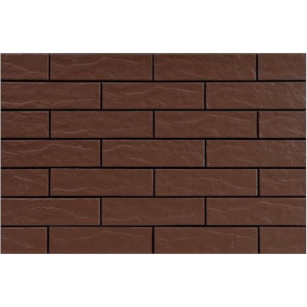 Cerrad Brąz Rustiko klinkier płytka elewacyjna 24,5x6,5cm