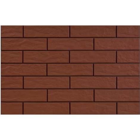 Cerrad Burgund Rustiko klinkier płytka elewacyjna 24,5x6,5cm