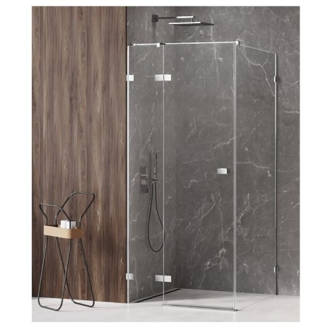 New Trendy Avexa kabina prostokątna lewa 90x80x200cm