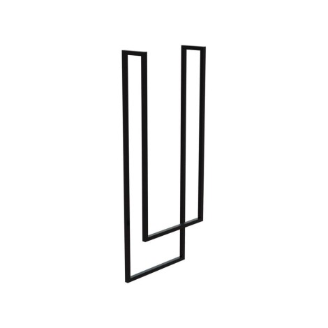 Lavita Mindoro wieszak na ręcznik 120 czarny