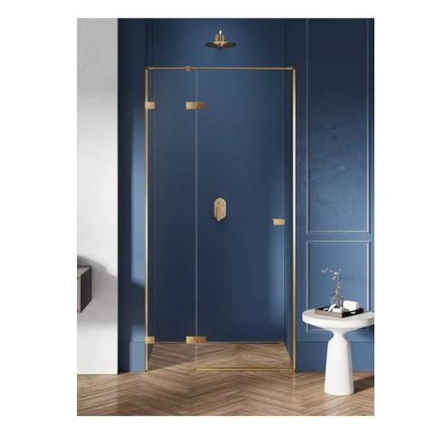 New Trendy Avexa drzwi wnękowe złote prawe 120x200 cm