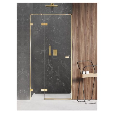 New Trendy Avexa Gold drzwi wnękowe lewe 110x200cm