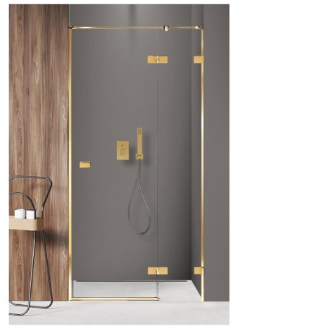 New Trendy Avexa gold shine drzwi wnękowe prawe 120x200 cm