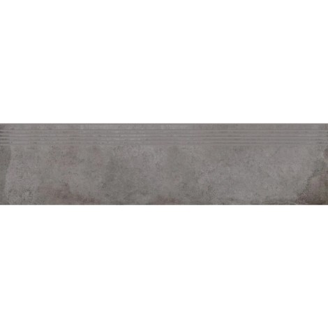 Cersanit Diverso Grey stopnica matt płytka gresowa 29,8x119,8