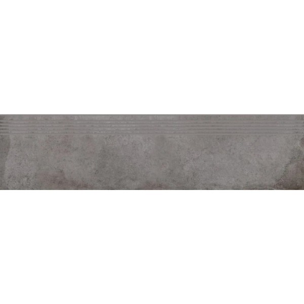 Cersanit Diverso Grey stopnica matt płytka gresowa 29,8x119,8