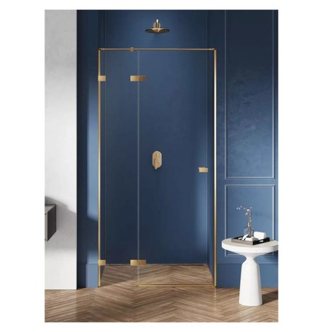 New Trendy Avexa Gold drzwi wnękowe lewe 110x200cm