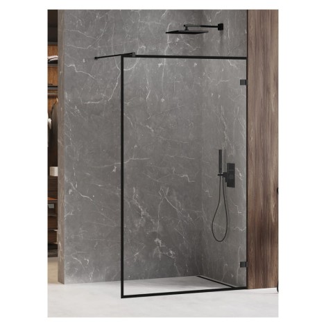 New Trendy Avexa Black kabina walk-in 80x200cm