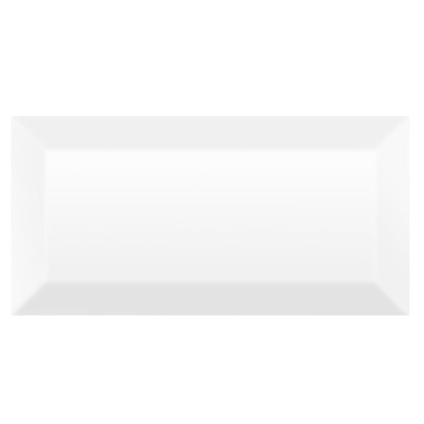 Golden Tile Metrotiles biały połysk płytka ścienna 10x20cm