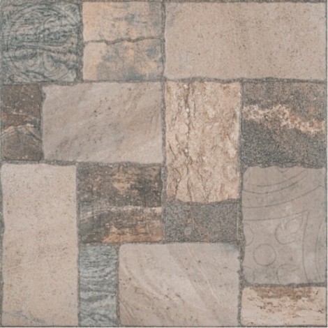 Cersanit Midway Brown płytka gresowa szkliwiona 42x42