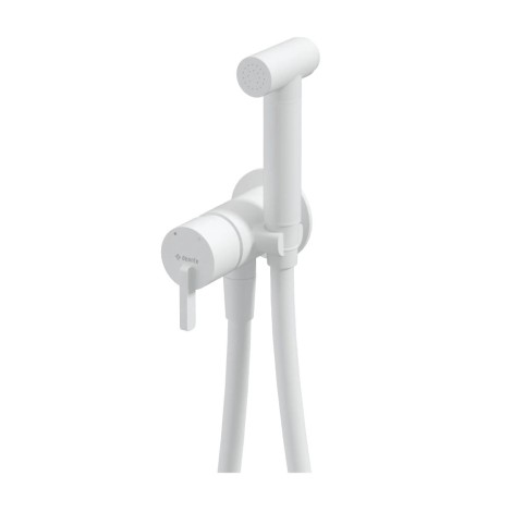 Deante Silia bidetowa podtynkowa ze słuchawką bianco