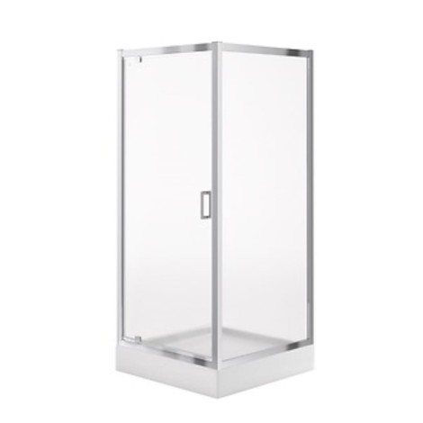 Cersanit Arteco Set B618 kabina prysznicowa kwadratowa 90x90x190 + brodzik 90x90x16