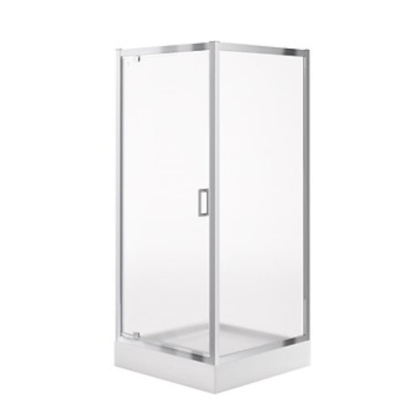Cersanit Arteco Set B618 kabina prysznicowa kwadratowa 90x90x190 + brodzik 90x90x16