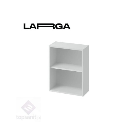 Cersanit Larga szafka otwarta modułowa dolna szara 44,4 cm