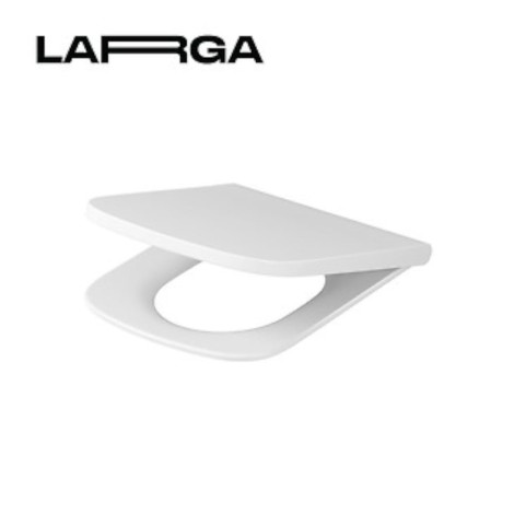 Cersanit Larga square slim deska wc duroplastowa,antybakteryjna,wolnoopadająca,łatwe wypinanie