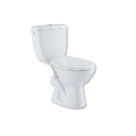 Cersanit Mito komakt WC 349 uniwersalny 3/6 z deską polipropylenową biały