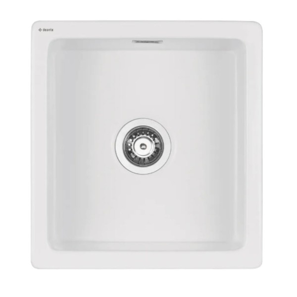 Deante Sabor zlewozmywak ceramiczny 1-komorowy 45,0x47,5x21,5 cm.