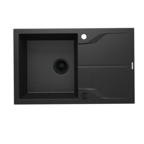 Deante Andante zlewozmywak granitowy 1-komorowy z ociekaczem 78,0x49,0x19,4 cm.