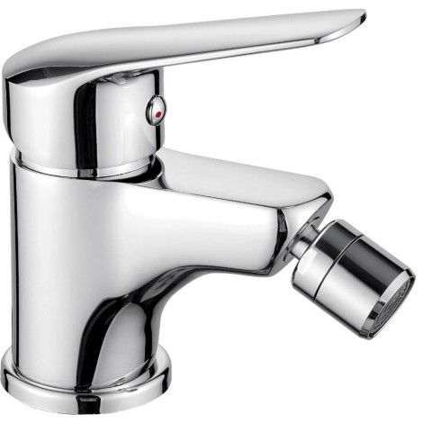 Deante Boro bateria bidetowa stojąca chrom