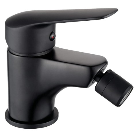 Deante Boro bateria bidetowa stojąca czarna