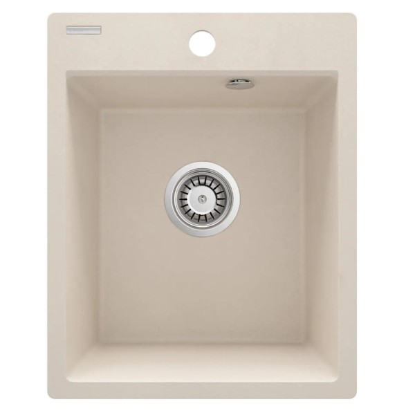 Deante Corio zlewozmywak granitowy 1-komorowy 40x50 beż.