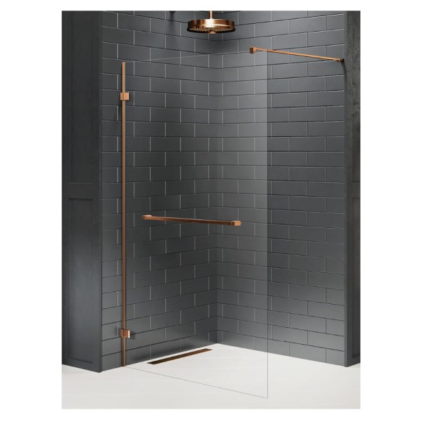 New Trendy Avexa copper kabina walk-in 120x200cm