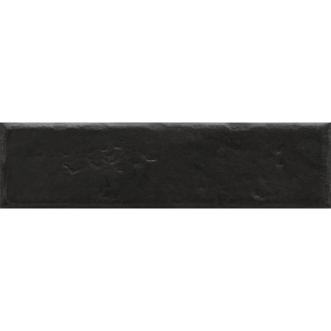 Cerrad Foggia Nero płytka klinkierowa elewacyjna 6,5x24,5