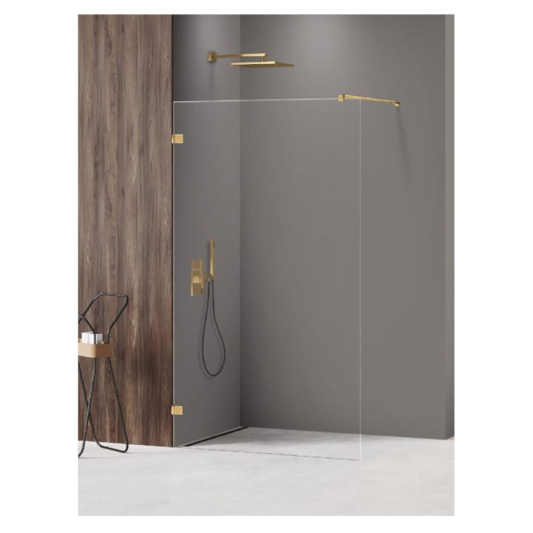 New Trendy Avexa XR kabina walk-in gold shine 100x200 cm