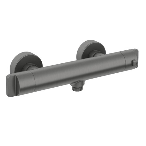 Deante bateria prysznicowa termostatyczna bez zestawu natryskowego titanium.