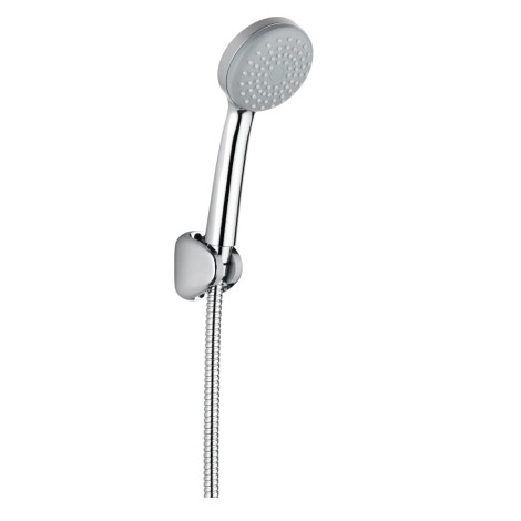 Deante Neo Symetrio zestaw natryskowy punktowy ze słuchawką 1-funkcyjną chrom