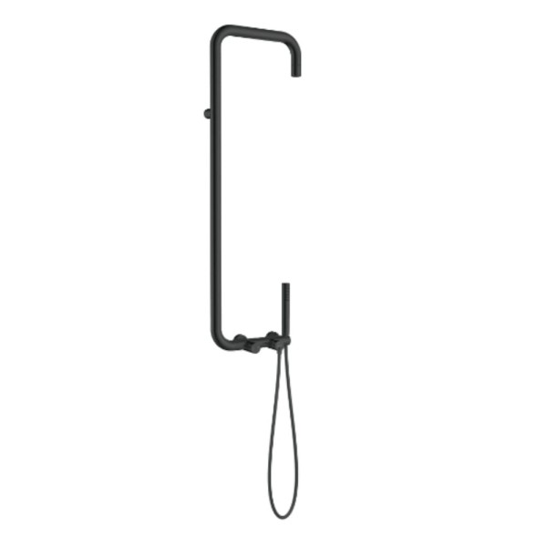 Deante Silia deszczownia z baterią natryskową nero