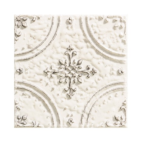 Tubądzin Tinta white dekor ścienny 14,8 x 14,8cm