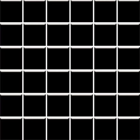 Paradyż Altea Nero mozaika (kostka 4,8x4,8) 29,8x29,8
