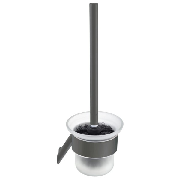 Deante Silia szczotka WC wisząca, titanium