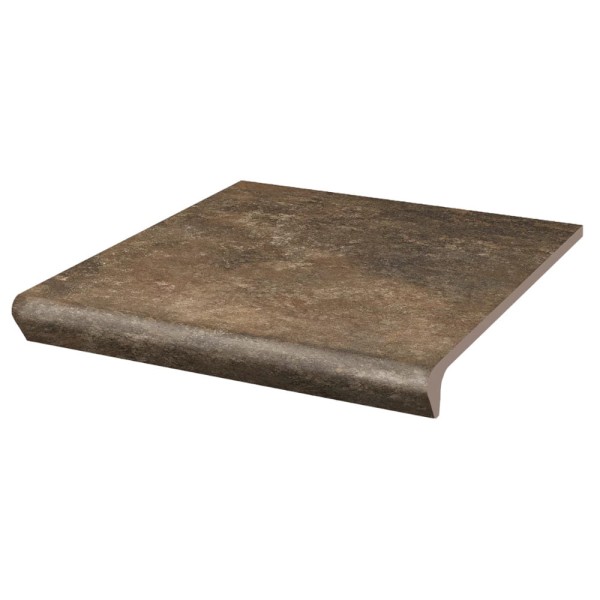 Paradyż Arteon brown stopnica prosta z kapinosem 30x33x1,1cm