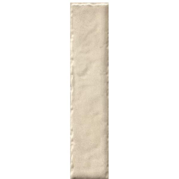 Paradyż Monpelli ivory mix cegiełka struktura połysk płytka ścienna 6,5x29,5 cm
