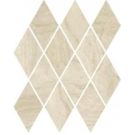 Paradyż Silence beige romb pillow mozaika gresowa 20,6x23,7cm