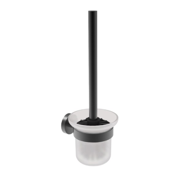 Deante Jasmin szczotka wc wisząca z pojemnikiem nero