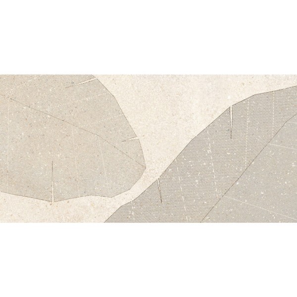Tubądzin Lavish Leaves dekor gresowy 59,8x119,8