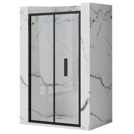 Rea Rapid fold drzwi prysznicowe 80x195 black