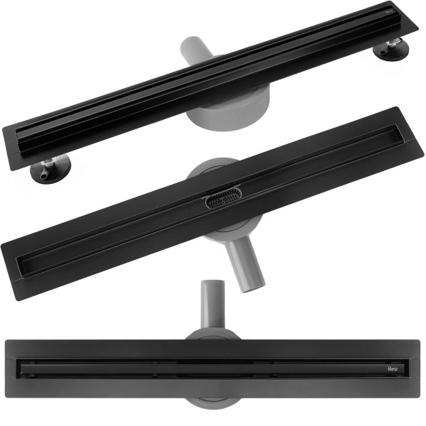 Rea Neox odpływ liniowy slim pro 900 czarny