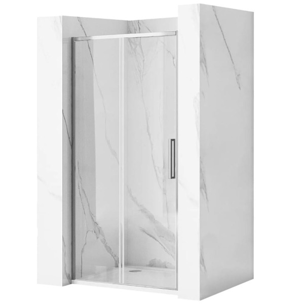 Rea Rapid Slide Chrom 150 drzwi prysznicowe 150x195