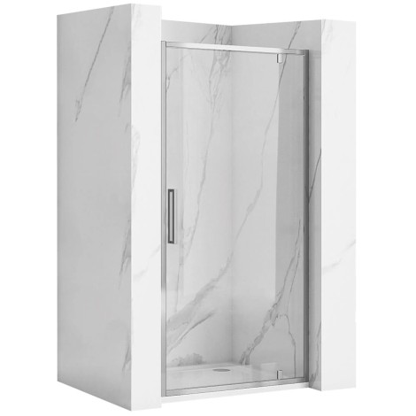 Rea Rapid Swing Chrom 90 drzwi prysznicowe 90x195
