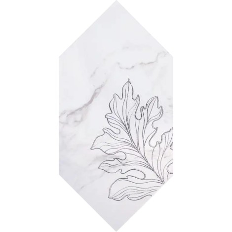 Tubądzin Rochelle fleur form dekor ścienny 22,5x14,8