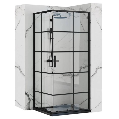 Rea Concept kabina prysznicowa 90x90 black