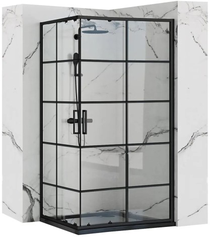 Rea Concept kabina prysznicowa 80x100 black