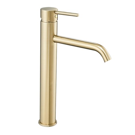 Rea Lungo bateria umywalkowa wysoka złota