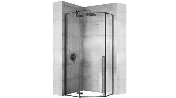 Rea Diamond kabina prysznicowa 100x100 black