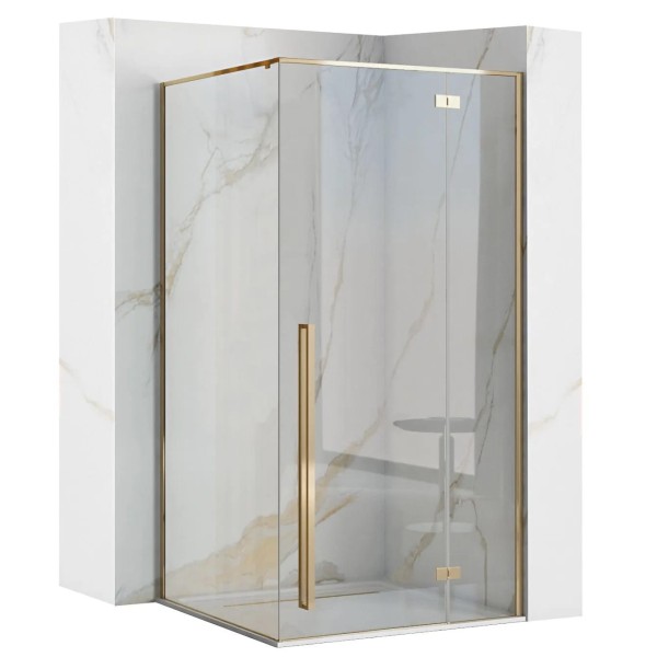 Rea Fargo kabinna prysznicowa U 90x120 gold