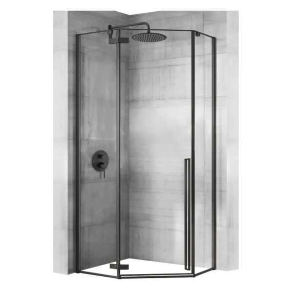 Rea Diamond kabina prysznicowa 90x90 black