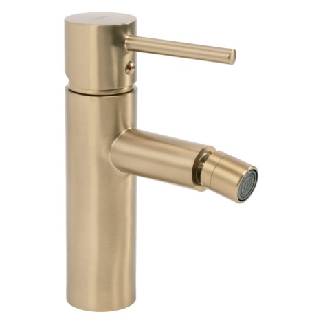 Rea Tess bateria bidetowa złota szczotkowana